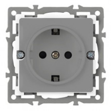 Механизм электрической розетки SCT-GP-MEU-PL-GR (250V, 16A) (Arlight, -)