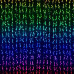Гирлянда "LED - RGB Умный дождь", 3,2x3 м, 4 секции*8 нитей, 4608 RGB LED, IP65, 12В, SL245-339