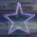 Фигура световая "Звезда" цвет белая/синяя, размер 56 х 60 см NEON-NIGHT, SL501-514