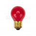 Лампа накаливания e27 10 Вт красная колба, SL401-112