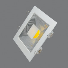 704SQ-15-4000K Светильник встраиваемый,квадратный,LED,15W